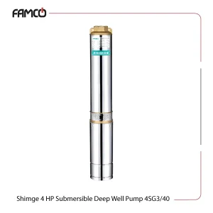 Shimge 4 HP Submersible Deep Well Pump 4SG3/40