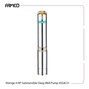 Shimge 4 HP Submersible Deep Well Pump 4SG8/21