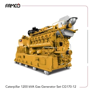 Caterpillar 1200 kVA Gas Generator Set CG170-12