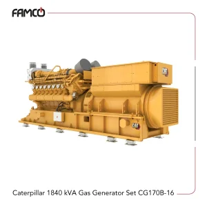 Caterpillar 1840 kVA Gas Generator Set CG170B-16