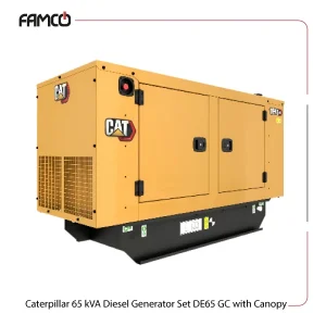 Caterpillar 65 kVA Diesel Generator Set DE65 GC