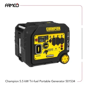 Champion 5.5 kW Tri-fuel Portable Generator 501534