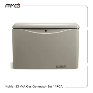 Kohler 33 kVA Gas Generator Set 14RCA