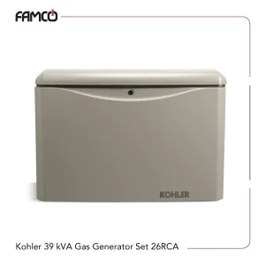 Kohler 39 kVA Gas Generator Set 26RCA