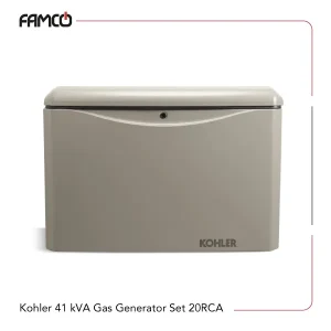 Kohler 41 kVA Gas Generator Set 20RCA