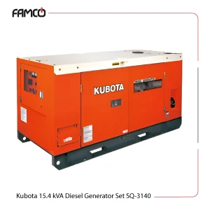 Kubota 15.4 kVA Diesel Generator Set SQ-3140