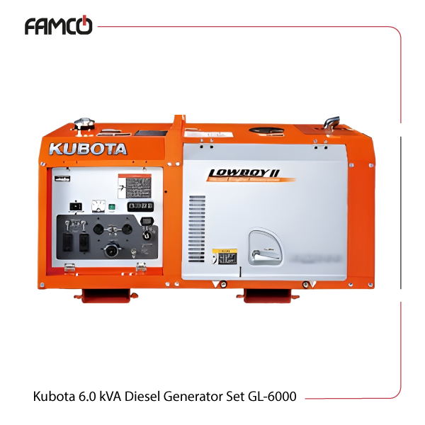 Kubota 6 kVA Diesel Generator Set GL-6000