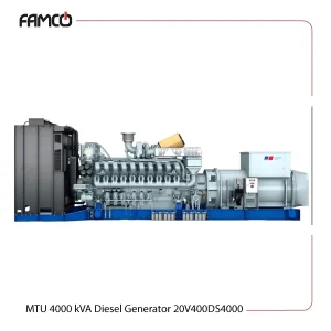 MTU 4000 kVA Diesel Generator Set 20V4000DS4000