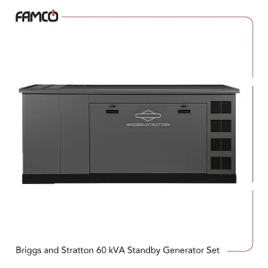 Briggs and Stratton 60 kVA Standby Generator Set