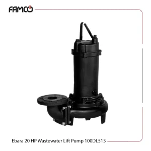 Ebara 20 HP Wastewater Lift Pump 100DL515