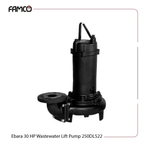 Ebara 30 HP Wastewater Lift Pump 250DL522