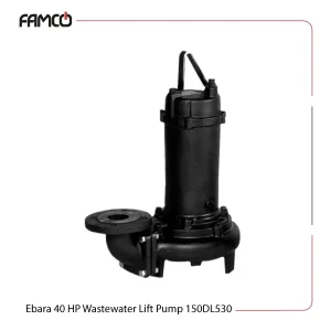 Ebara 40 HP Wastewater Lift Pump 150DL530
