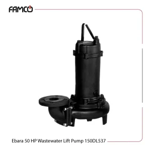 Ebara 50 HP Wastewater Lift Pump 150DL537