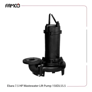 Ebara 7.5 HP Wastewater Lift Pump 150DL55.5