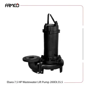 Ebara 7.5 HP Wastewater Lift Pump 200DL55.5