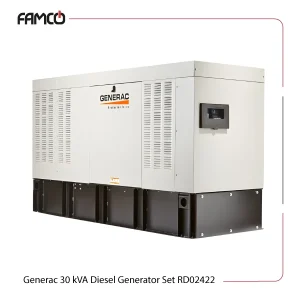 Generac 30 kVA Diesel Generator Set RD02422