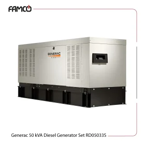 Generac 50 kVA Diesel Generator Set RD05033S