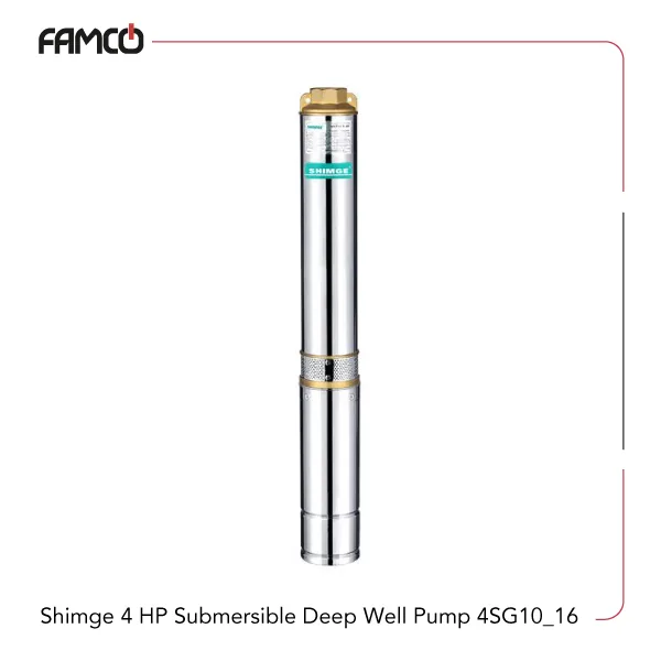 Shimge 4 HP Submersible Deep Well Pump 4SG10/16