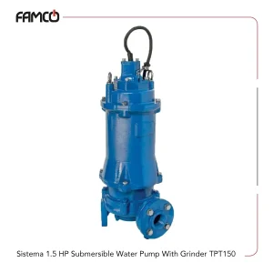 Sistema 1.5 HP Submersible Sewage Pump With Grinder TPT150