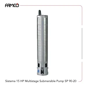 Sistema 15 HP Multistage Submersible Pump SP 90-20