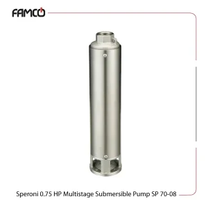 Speroni 0.75 HP Multistage Submersible Pump SP 70-08