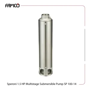 Speroni 1.5 HP Multistage Submersible Pump SP 100-14