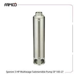 Speroni 3 HP Multistage Submersible Pump SP 100-27