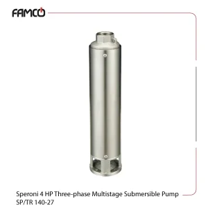 Speroni 4 HP Three-phase Multistage Submersible Pump SP/TR 140-27