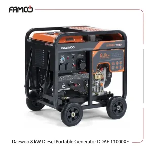 Daewoo 8 kW Diesel Portable Generator DDAE 11000XE
