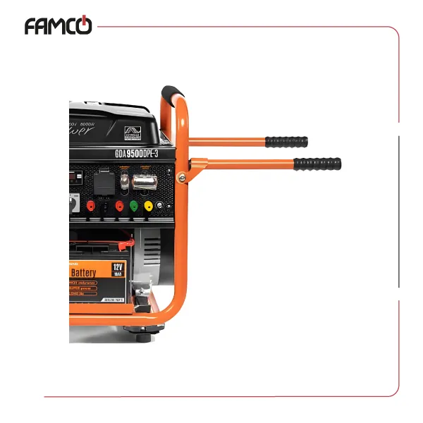 Daewoo 8 kW Gasoline Portable Generator GDA 9500DPE-3 Handle
