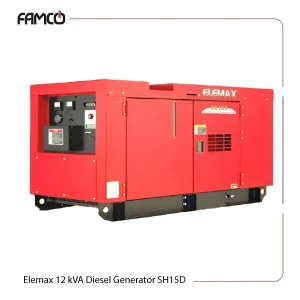 Elemax 12 kVA Diesel Generator Set SH15D