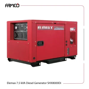 Elemax 7.5 kVA Diesel Generator SHX8000Di