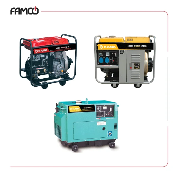 Kama Diesel Portable Generators
