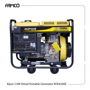 Kipor 5 kW Diesel Portable Generator KDE6500E
