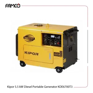 Kipor 5.5 kW Diesel Portable Generator KDE6700T3