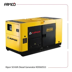 Kipor 50 kVA Diesel Generator Set KDE60SS3
