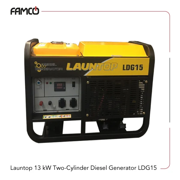 Launtop-13-kW-Two-Cylinder-Diesel-Generator-LDG15 Launtop 13 kW Two Cylinder Diesel Generator LDG15