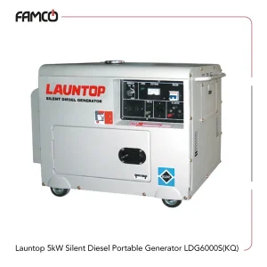 Launtop 5 kW Silent Diesel Portable Generator LDG6000S(KQ)