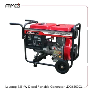 Launtop 5.5 kW Diesel Portable Generator LDG6500CL