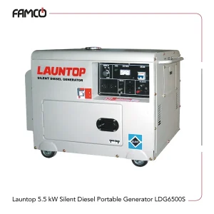 Launtop 5.5 kW Silent Diesel Portable Generator LDG6500S