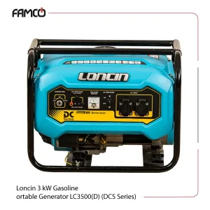 Loncin 3 kW Gasoline Portable Generator LC3500(D) (DCS Series)