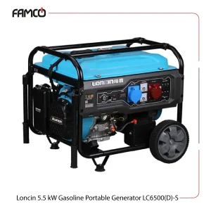 Loncin 5.5 kW Gasoline Portable Generator LC6500(D)-S (Industrial Series)