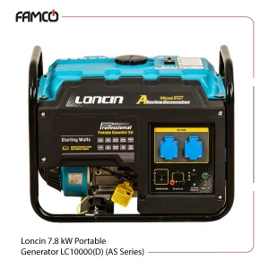 Loncin 7.8 kW Portable Generator LC10000(D) (AS Series)
