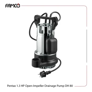 Pentax 1.3 HP Open-impeller Drainage Pump DH 80