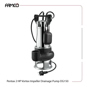 Pentax 2 HP Vortex Impeller Drainage Pump DG150