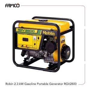Robin 2.3 kW Gasoline Portable Generator RGV2800