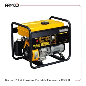 Robin 3.1 kW Gasoline Portable Generator RG3500L