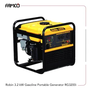 Robin 3.2 kW Gasoline Portable Generator RG3200i