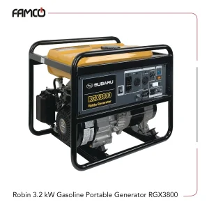 Robin 3.2 kW Gasoline Portable Generator RGX3800