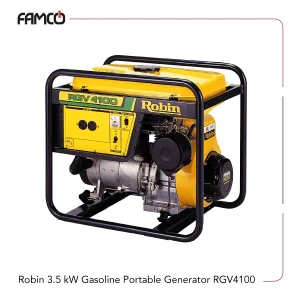 Robin 3.5 kW Gasoline Portable Generator RGV4100